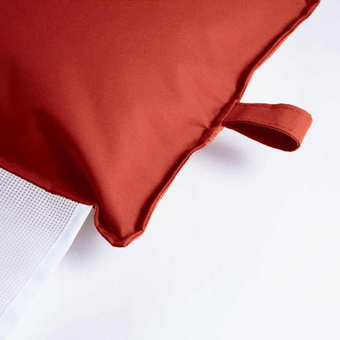 Pouf Cuscino Net Galleggiante Avalon antistrappo impermeabile Samba per esterno. Dim: 75x150xh20 cm