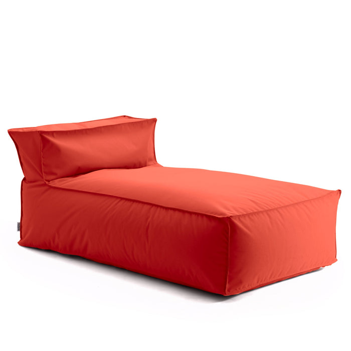 Pouf Letto Deluz per esterno in tessuto poliestere Samba dim: 165x98x65 cm
