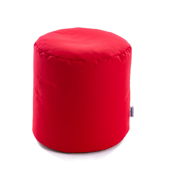 Avalon Pouf Poltrona Cilindro Jive Made in Italy di dimensioni 45x45 cm