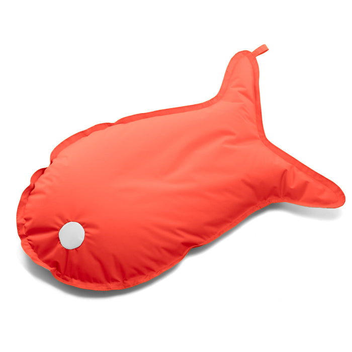 Pouf Cuscino Squama Galleggiante Avalon in tessuto poliestere Samba per esterno. Dim: 145x99xH30cm