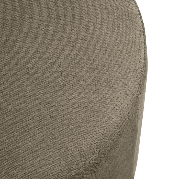 Avalon Pouf Cilindro Rigido in tessuto antimacchia Dali Made in Italy. Dim: Ø45 cm X H43 cm