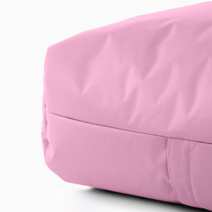 Pouf morbido Grande Quadrato Gaia in tessuto Jive per interno dim 80x80x30 cm