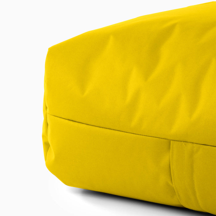 Pouf morbido Grande Quadrato Gaia in tessuto Jive per interno dim 80x80x30 cm