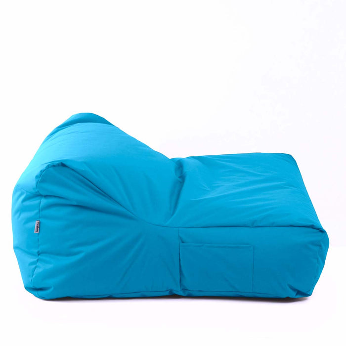 Pouf poltrona matrimoniale doppia XL Gaia in tessuto Jive per interno Dim: 125x120 cm