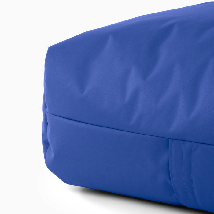 Pouf morbido Grande Quadrato Gaia in tessuto Jive per interno dim 80x80x30 cm