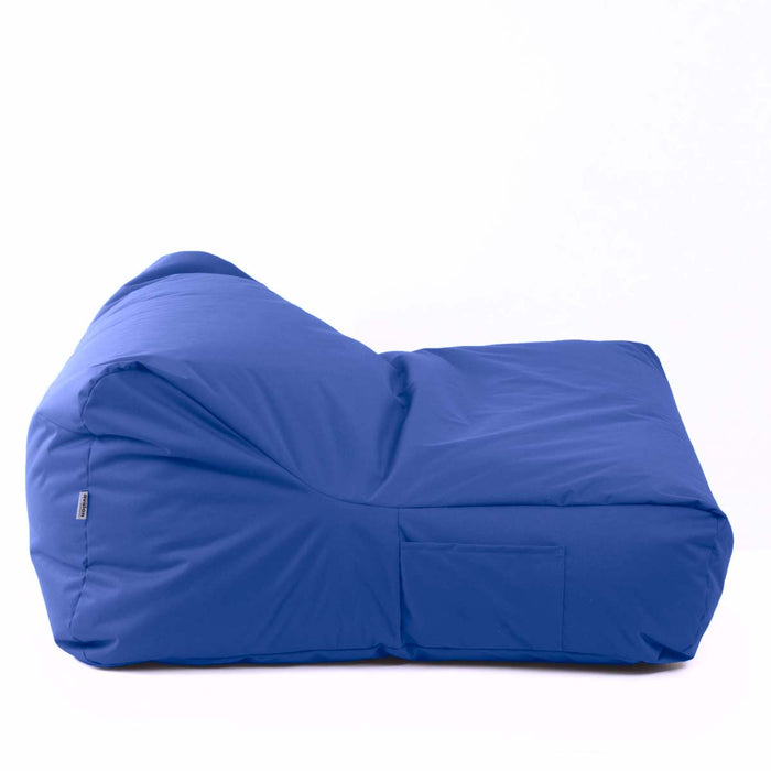 Pouf poltrona matrimoniale doppia XL Gaia in tessuto Jive per interno Dim: 125x120 cm