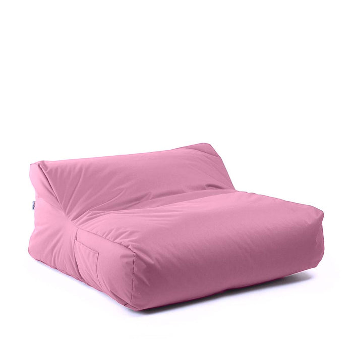 Pouf poltrona matrimoniale doppia XL Gaia in tessuto Jive per interno Dim: 125x120 cm