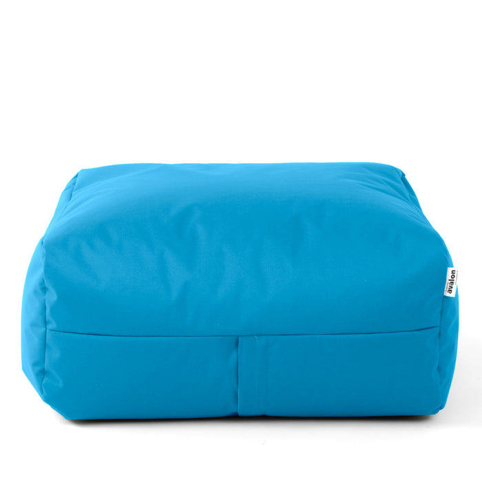 Pouf morbido Grande Quadrato Gaia in tessuto Jive per interno dim 80x80x30 cm
