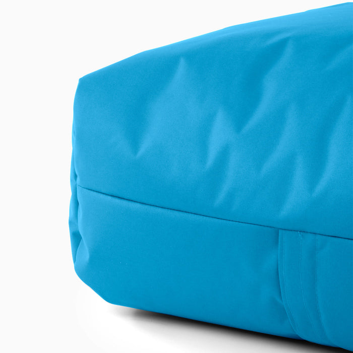 Pouf morbido Grande Quadrato Gaia in tessuto Jive per interno dim 80x80x30 cm
