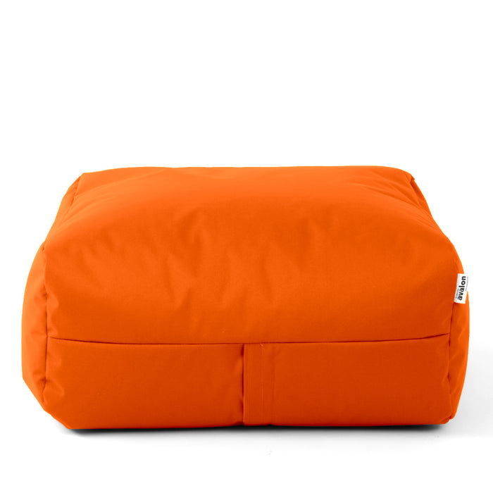 Pouf morbido Grande Quadrato Gaia in tessuto Samba per esterno e per interno dim 80x80x30 cm