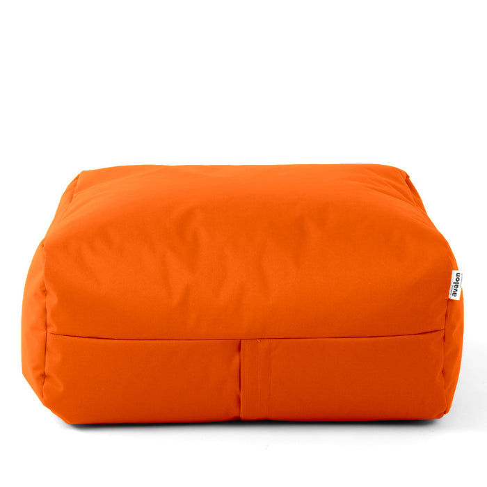 Pouf morbido Grande Quadrato Gaia in tessuto Jive per interno dim 80x80x30 cm