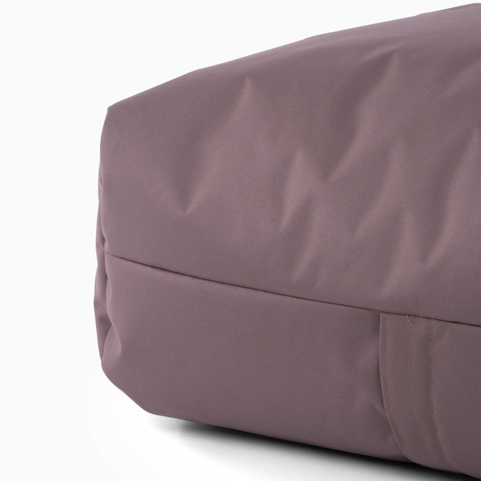 Pouf morbido Grande Quadrato Gaia in tessuto Jive per interno dim 80x80x30 cm