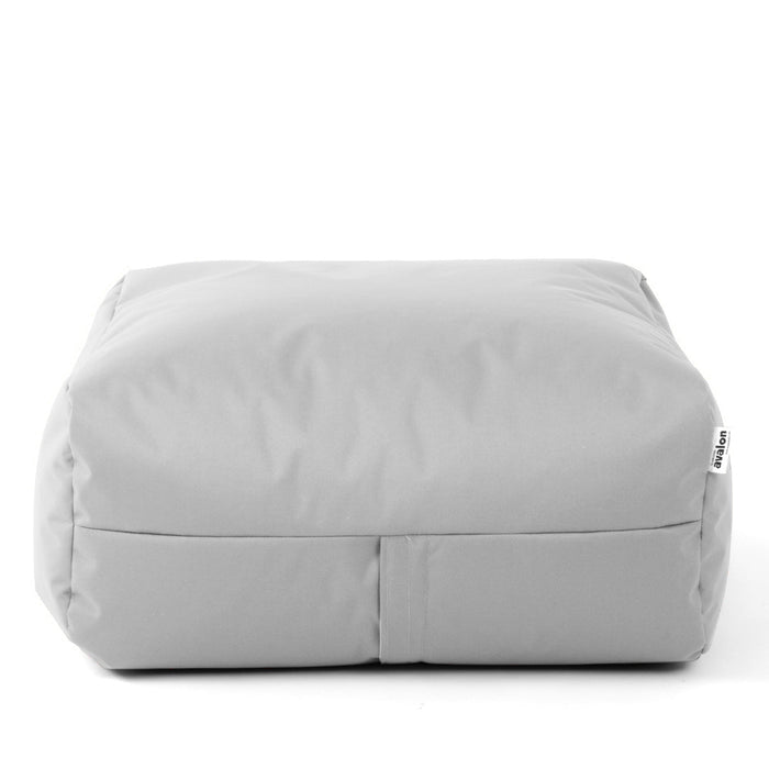 Pouf morbido Grande Quadrato Gaia in tessuto Jive per interno dim 80x80x30 cm