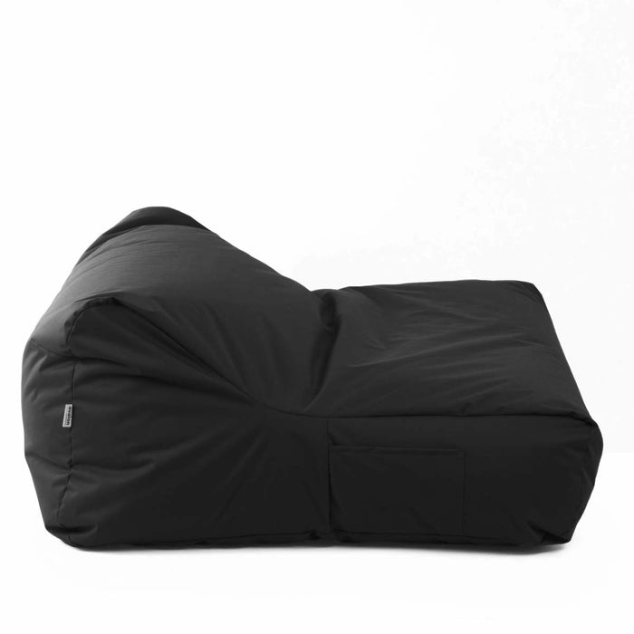 Pouf poltrona matrimoniale doppia XL Gaia in tessuto Jive per interno Dim: 125x120 cm