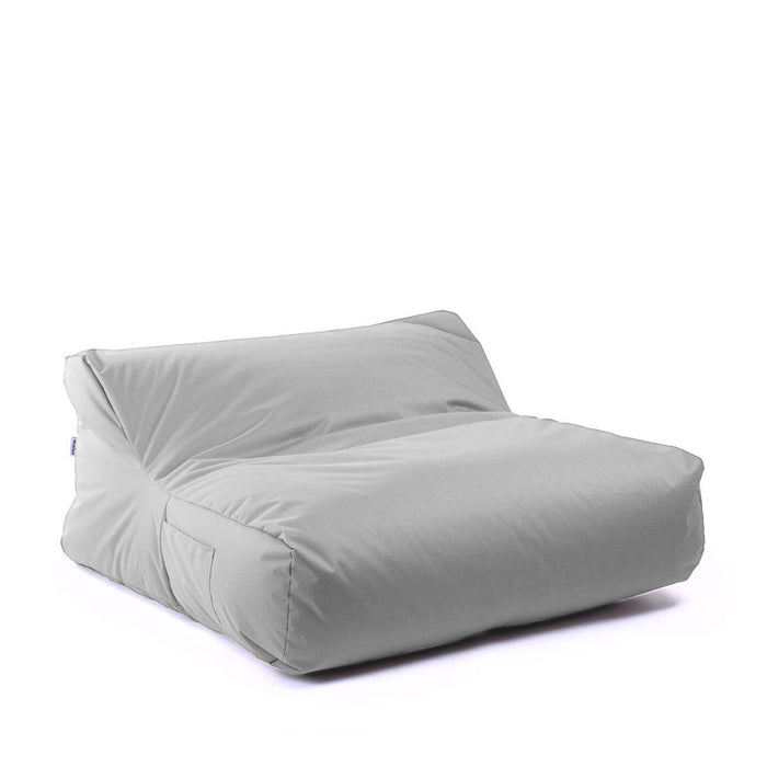 Pouf poltrona matrimoniale doppia XL Gaia in tessuto Jive per interno Dim: 125x120 cm