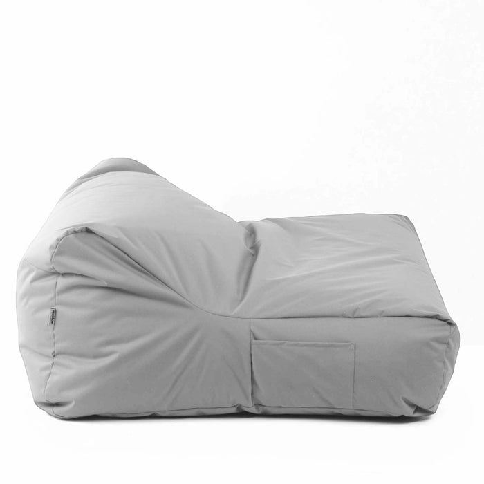 Pouf poltrona matrimoniale doppia XL Gaia in tessuto Jive per interno Dim: 125x120 cm