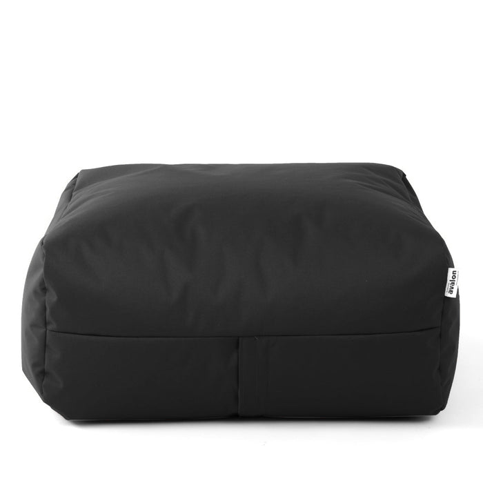 Pouf morbido Grande Quadrato Gaia in tessuto Jive per interno dim 80x80x30 cm