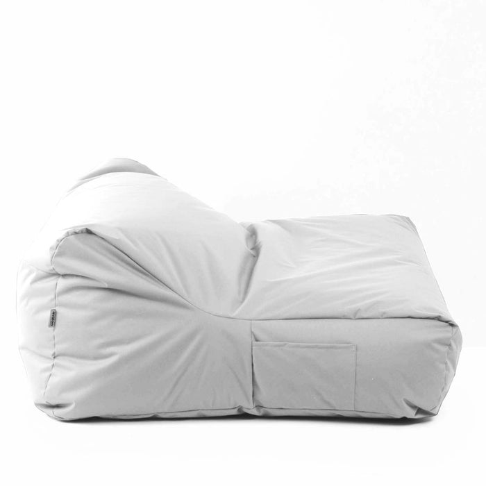 Pouf poltrona matrimoniale doppia XL Gaia in tessuto Jive per interno Dim: 125x120 cm