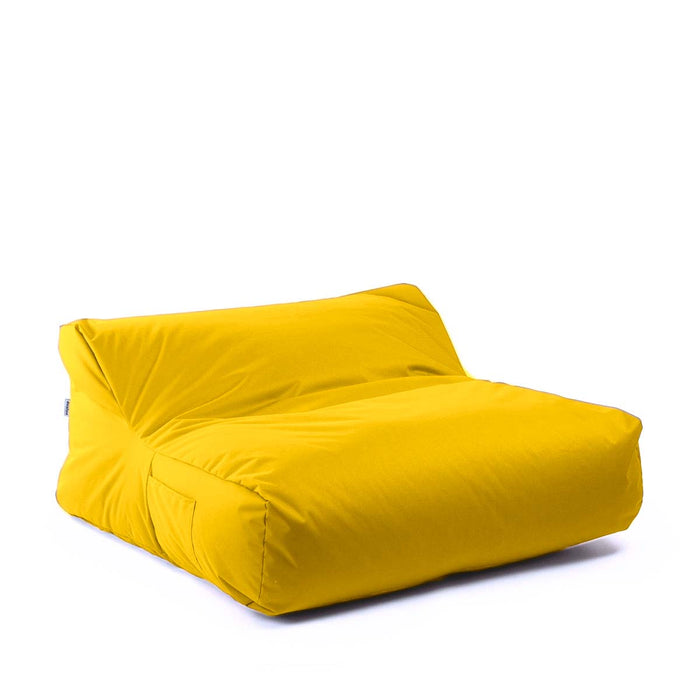 Pouf poltrona matrimoniale doppia XL Gaia in tessuto Jive per interno Dim: 125x120 cm