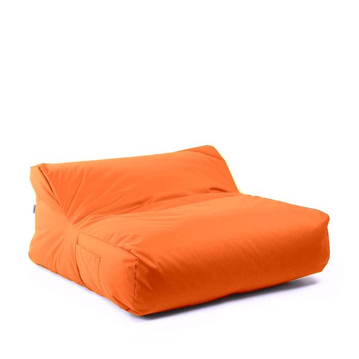Pouf poltrona matrimoniale doppia XL Gaia in tessuto Jive per interno Dim: 125x120 cm