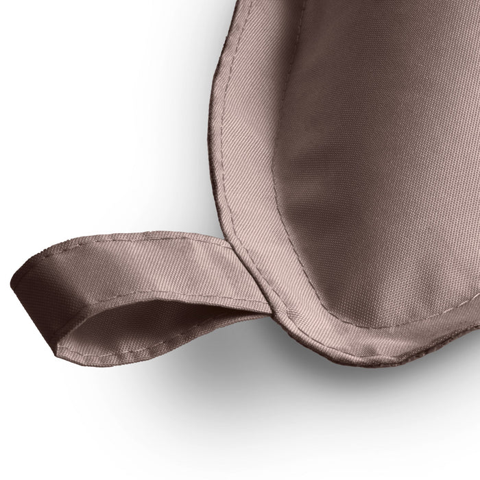 Pouf Cuscino Squama Galleggiante Avalon in tessuto poliestere Samba per esterno. Dim: 145x99xH30cm