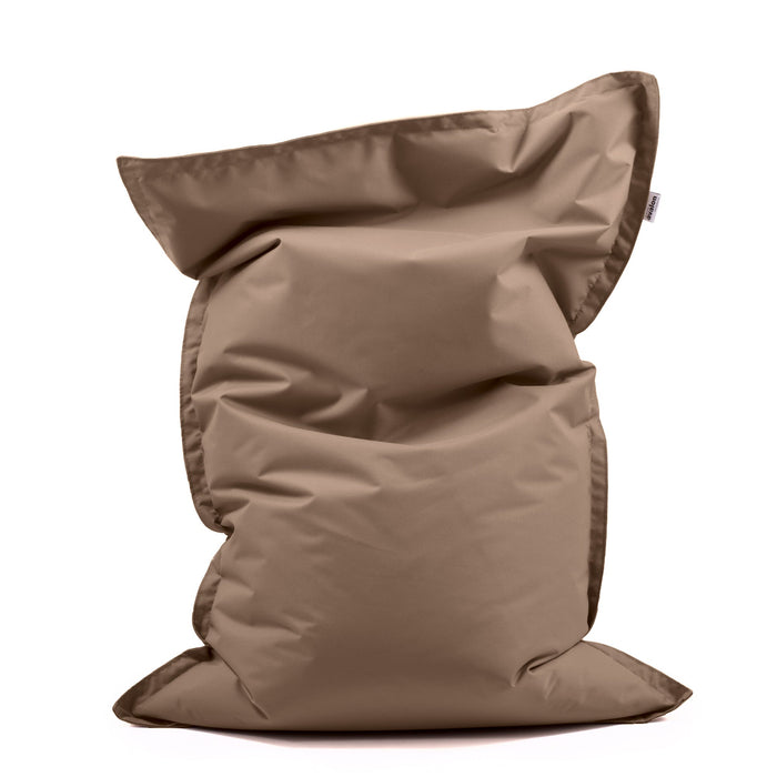 Pouf poltrona Cuscino Thin medio Jive con Sacca interna Imbottito in tessuto antistrappo impermeabile per interno dim.90x135 cm