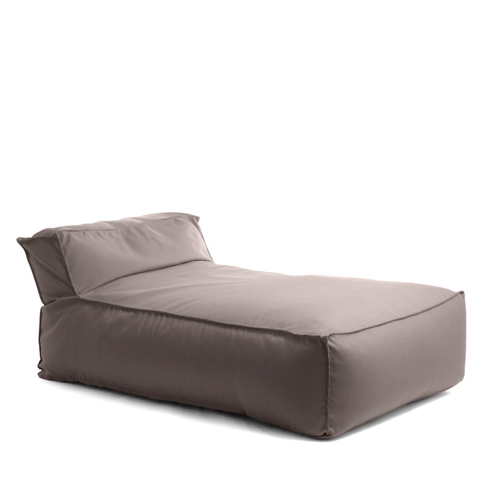 Pouf Letto Deluz Avalon in tessuto Tropical per esterno. Dim: 165x98x65 cm