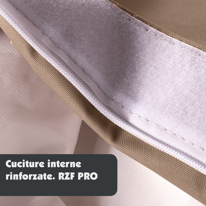 Pouf Cuscino Thin gigante sacca vuota in tessuto antistrappo impermeabile Jive per interno dim.200x140cm