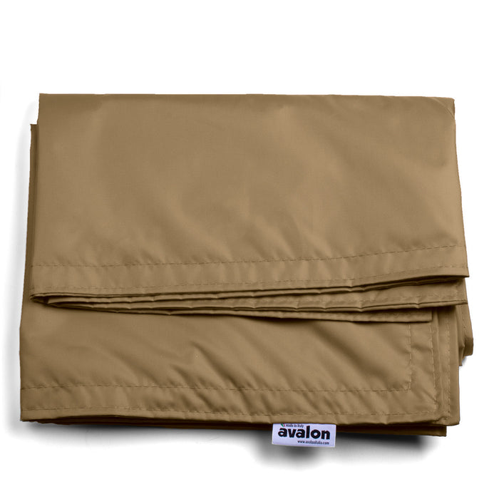 Pouf Cuscino Thin medio sacca vuota in tessuto antistrappo impermeabile Jive per interno dim.135x90 cm