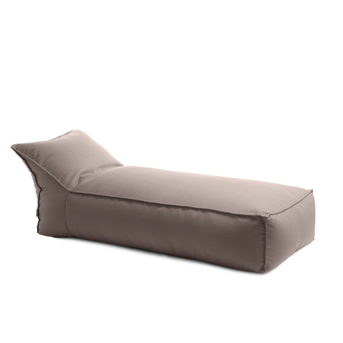 Pouf Lettino Badd L Avalon in tessuto Tropical per esterno. Dim: 70x160 cm