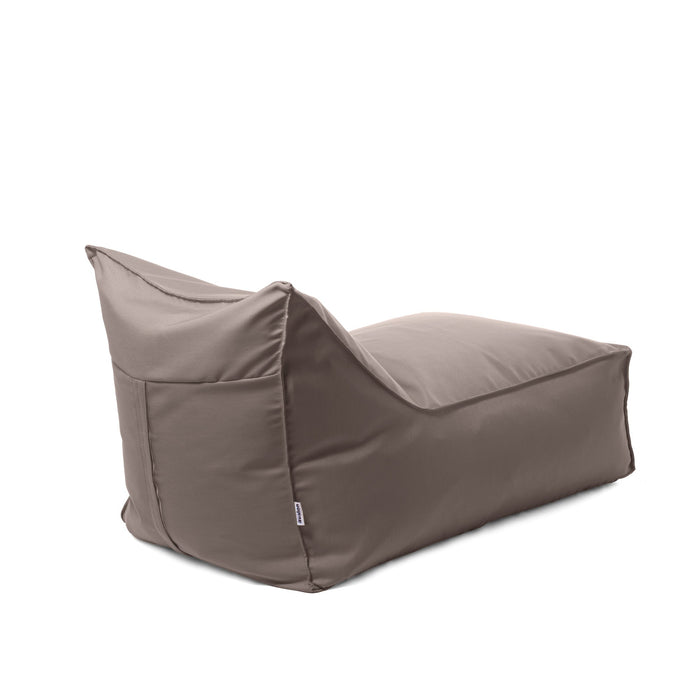 Pouf Poltrona Badd Avalon in tessuto Tropical per esterno. Dim: 70x105 cm