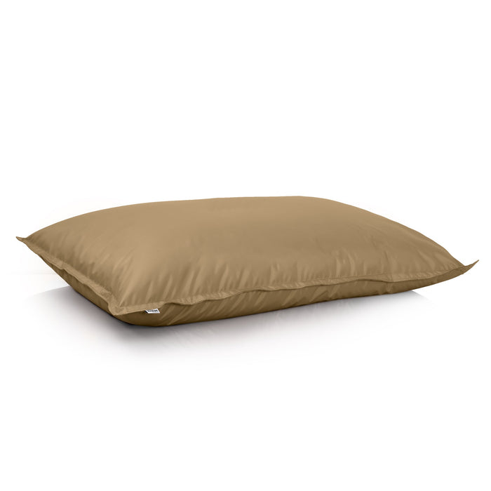 Pouf Cuscino Thin medio sacca vuota in tessuto antistrappo impermeabile Jive per interno dim.135x90 cm