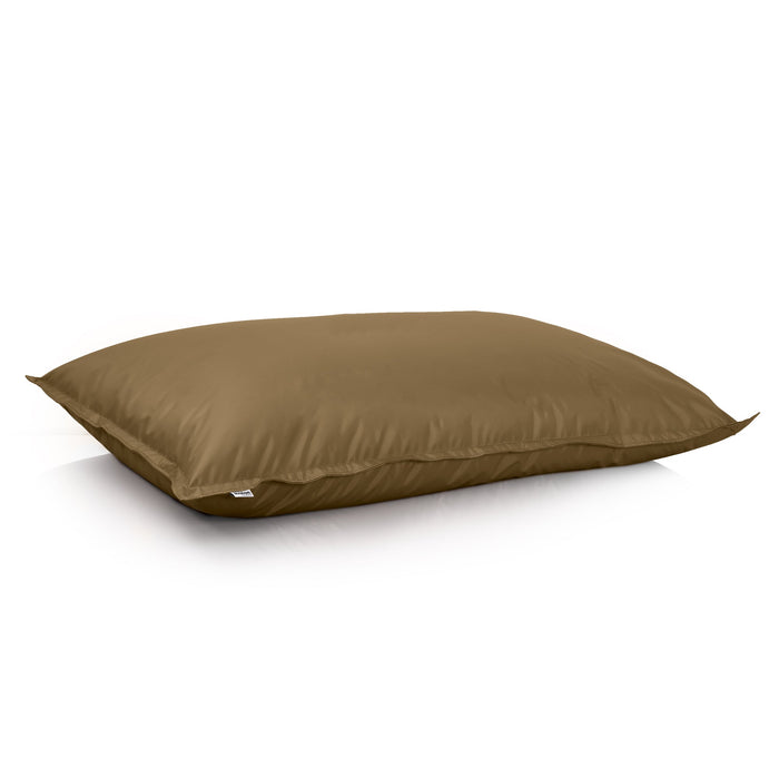 Pouf Cuscino Thin medio sacca vuota in tessuto antistrappo impermeabile Jive per interno dim.135x90 cm