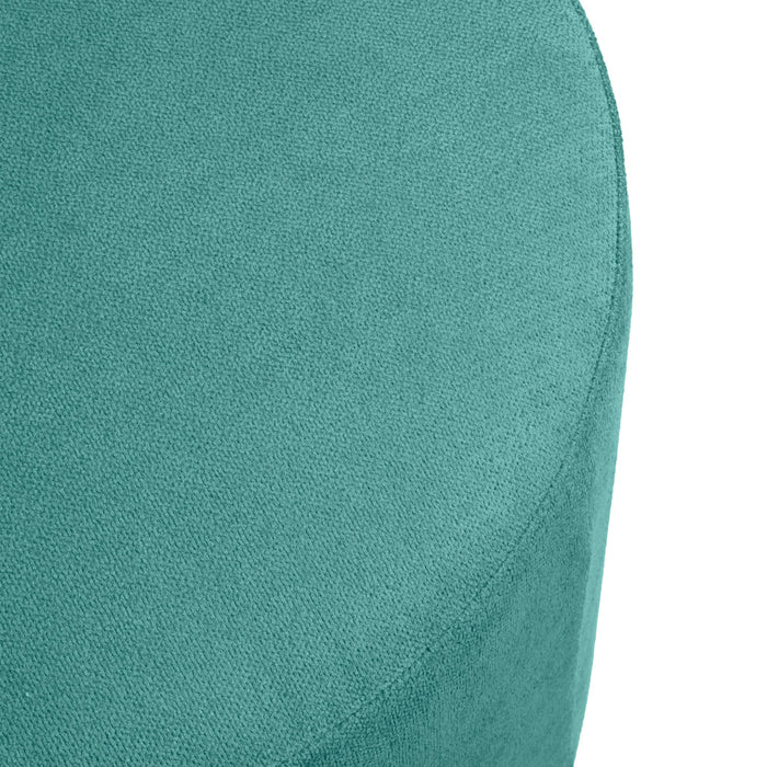 Avalon Pouf Cilindro Rigido in tessuto antimacchia Dali Made in Italy. Dim: Ø45 cm X H43 cm