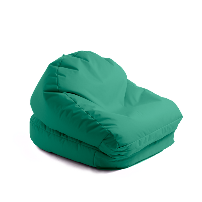 Avalon Pouf Poltrona/Letto Double Jive in tessuto Imbottito Made in Italy dim:  95X75 cm
