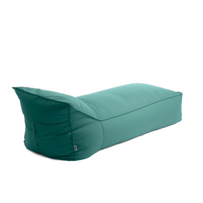 Pouf Lettino Badd L Avalon in tessuto Tropical per esterno. Dim: 70x160 cm