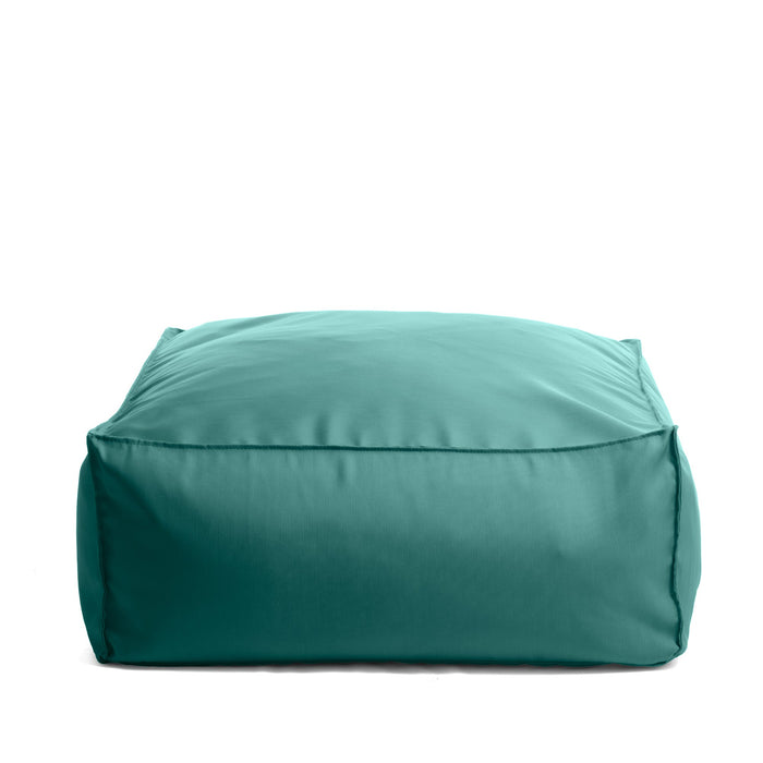Pouf Deluz Avalon  in tessuto Tropical per esterno. Dim: 98x98x40 cm