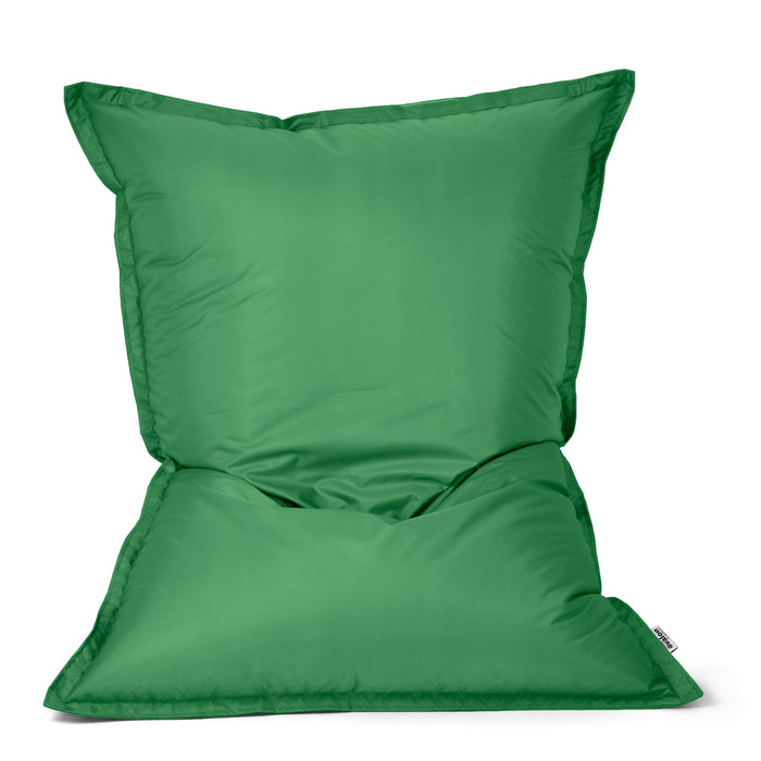 Pouf Cuscino Thin medio sacca vuota in tessuto antistrappo impermeabile Jive per interno dim.135x90 cm