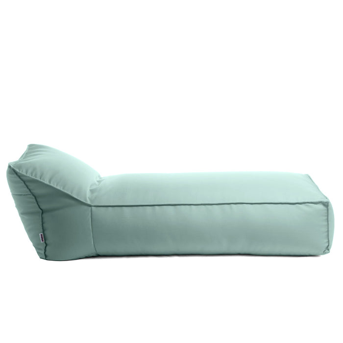 Pouf Lettino Badd L Avalon in tessuto Tropical per esterno. Dim: 70x160 cm