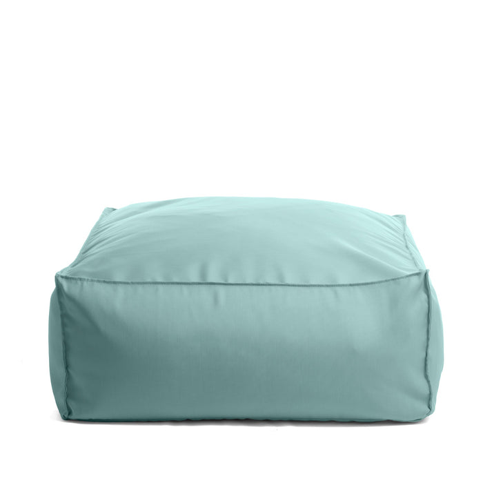 Pouf Deluz Avalon  in tessuto Tropical per esterno. Dim: 98x98x40 cm