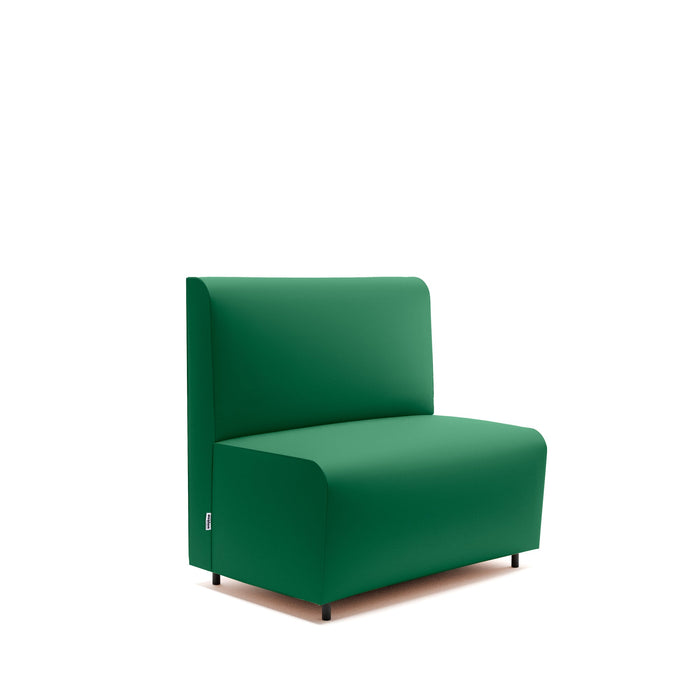 Divanetto Essence 2 posti per Ristoranti in finta pelle Mamba Dim 100x62xH88
