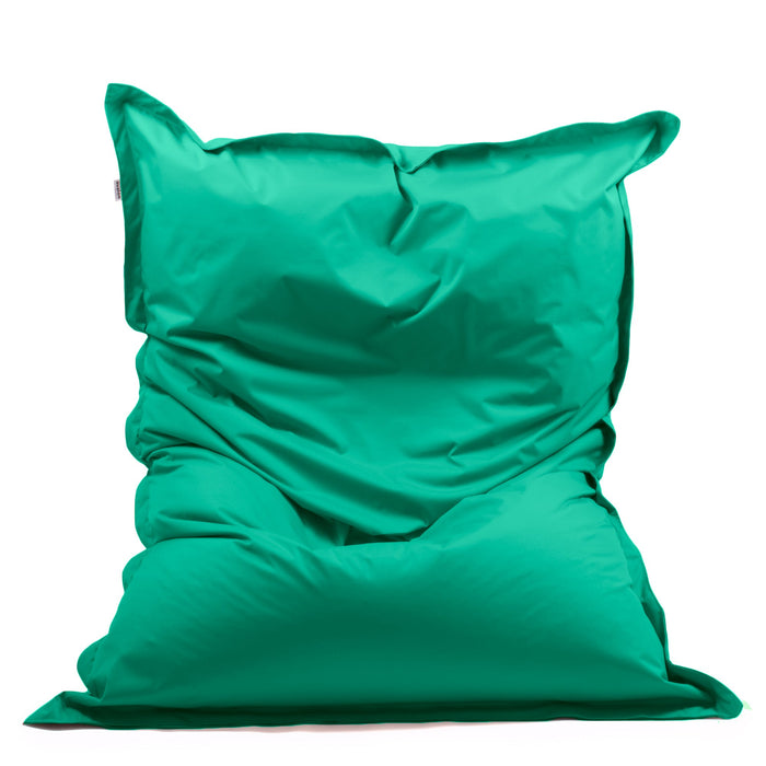 Pouf poltrona Cuscino Thin gigante Jive Imbottito in tessuto antistrappo impermeabile per interno dim.140x200 cm