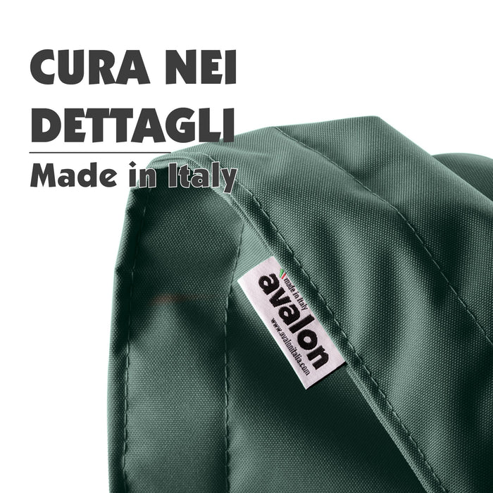 Pouf Cuscino Thin gigante sacca vuota in tessuto antistrappo impermeabile Jive per interno dim.200x140cm
