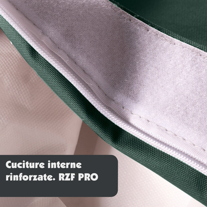 Pouf Cuscino Thin gigante sacca vuota in tessuto antistrappo impermeabile Jive per interno dim.200x140cm
