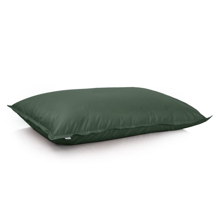Pouf Cuscino Thin medio sacca vuota in tessuto antistrappo impermeabile Jive per interno dim.135x90 cm
