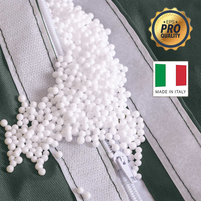 Pouf Poltrona Sacco Piccola per bambini Sfoderabile con sacca interna BAG M Jive in tessuto per interno, antistrappo, impermeabile - Ø68 x H107 cm