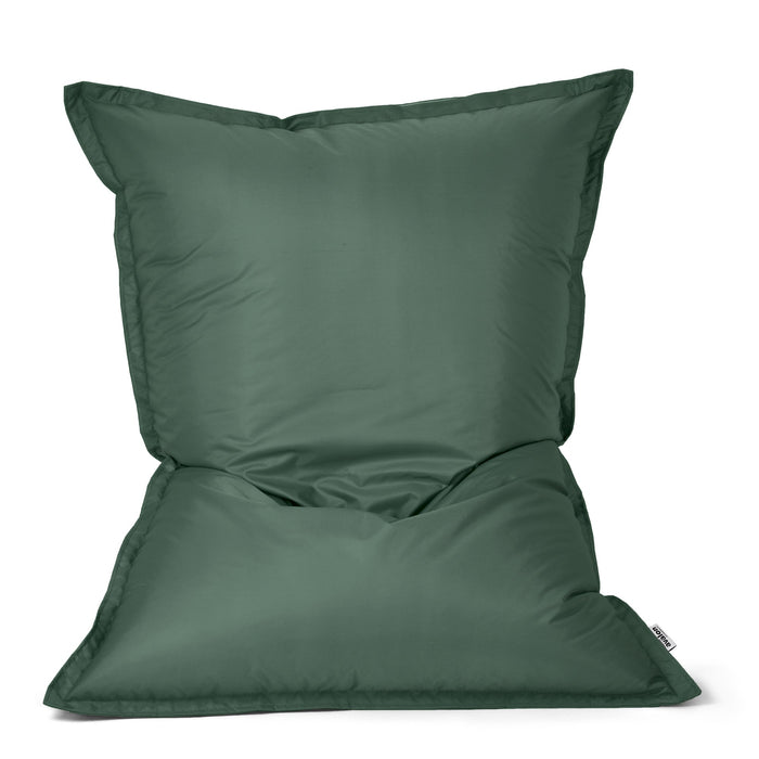 Pouf Cuscino Thin medio sacca vuota in tessuto antistrappo impermeabile Jive per interno dim.135x90 cm