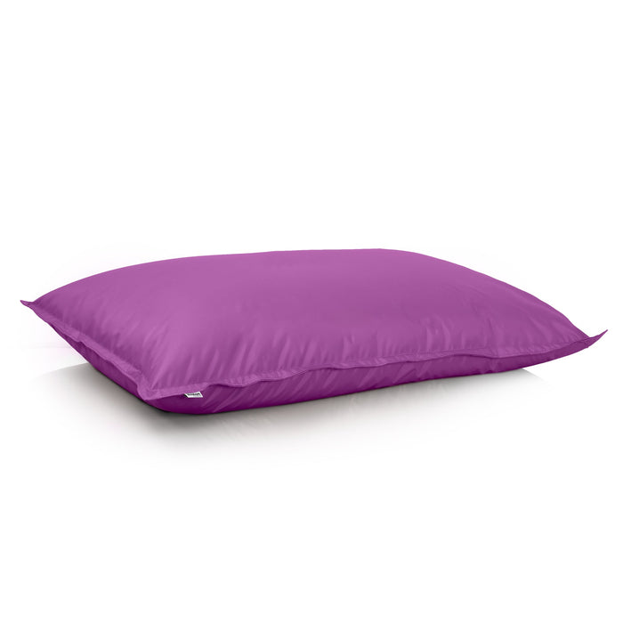 Pouf Cuscino Thin medio sacca vuota in tessuto antistrappo impermeabile Jive per interno dim.135x90 cm