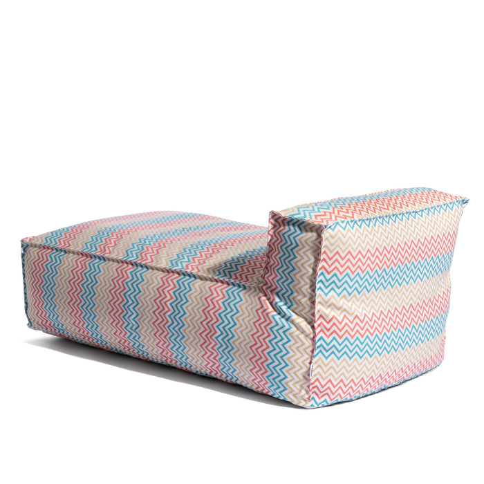 Pouf Letto Deluz per esterno in tessuto Funny dim: 165x98x65 cm