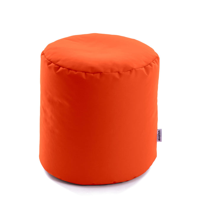 Avalon Pouf Poltrona Cilindro Jive Made in Italy di dimensioni 45x45 cm